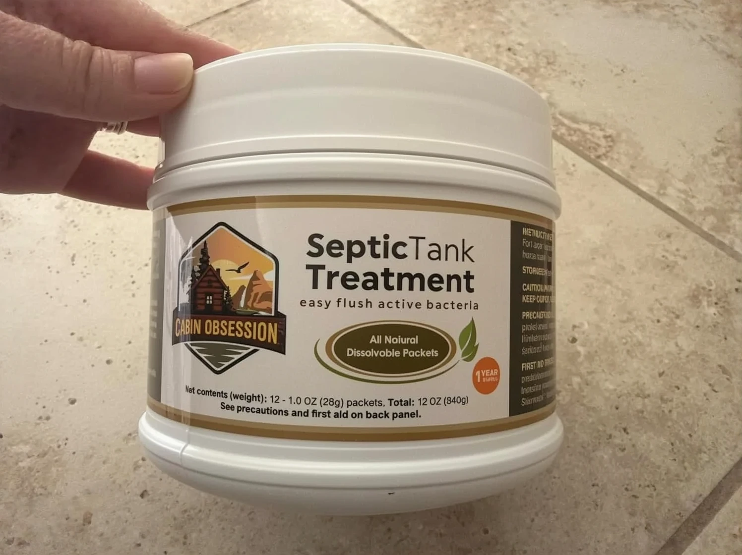 Customer review photo for Septic Additives: Do Any of Them Actually Work?
