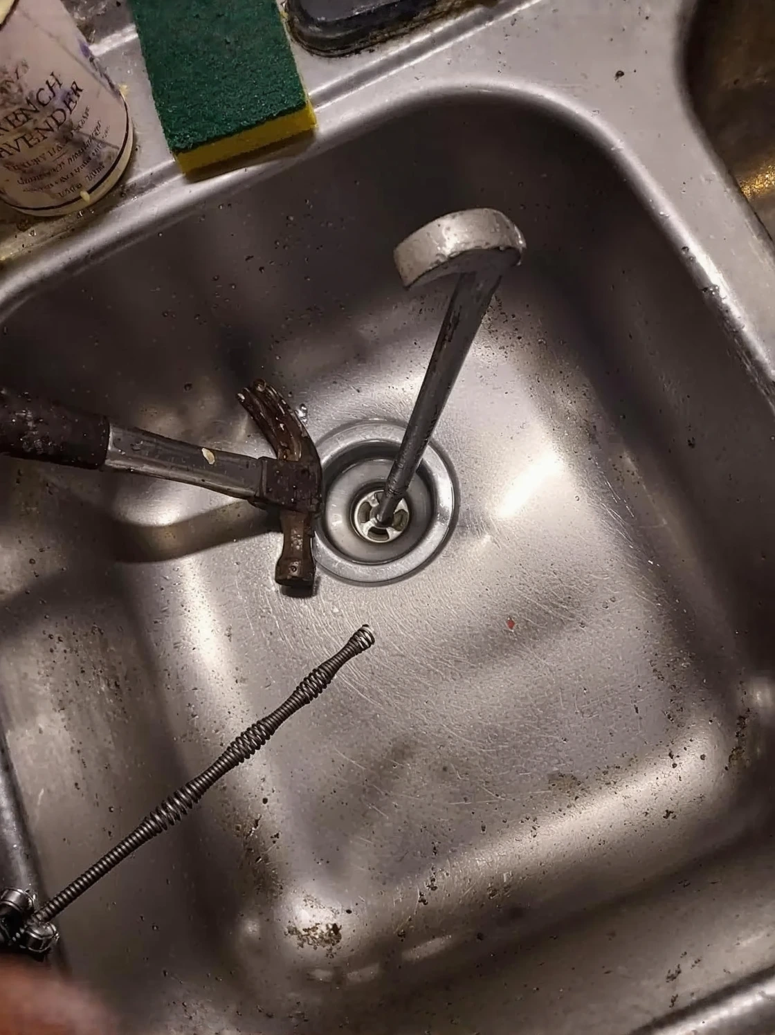 Customer review photo for Septic Backup vs Clogged Line: How to Tell Them Apart