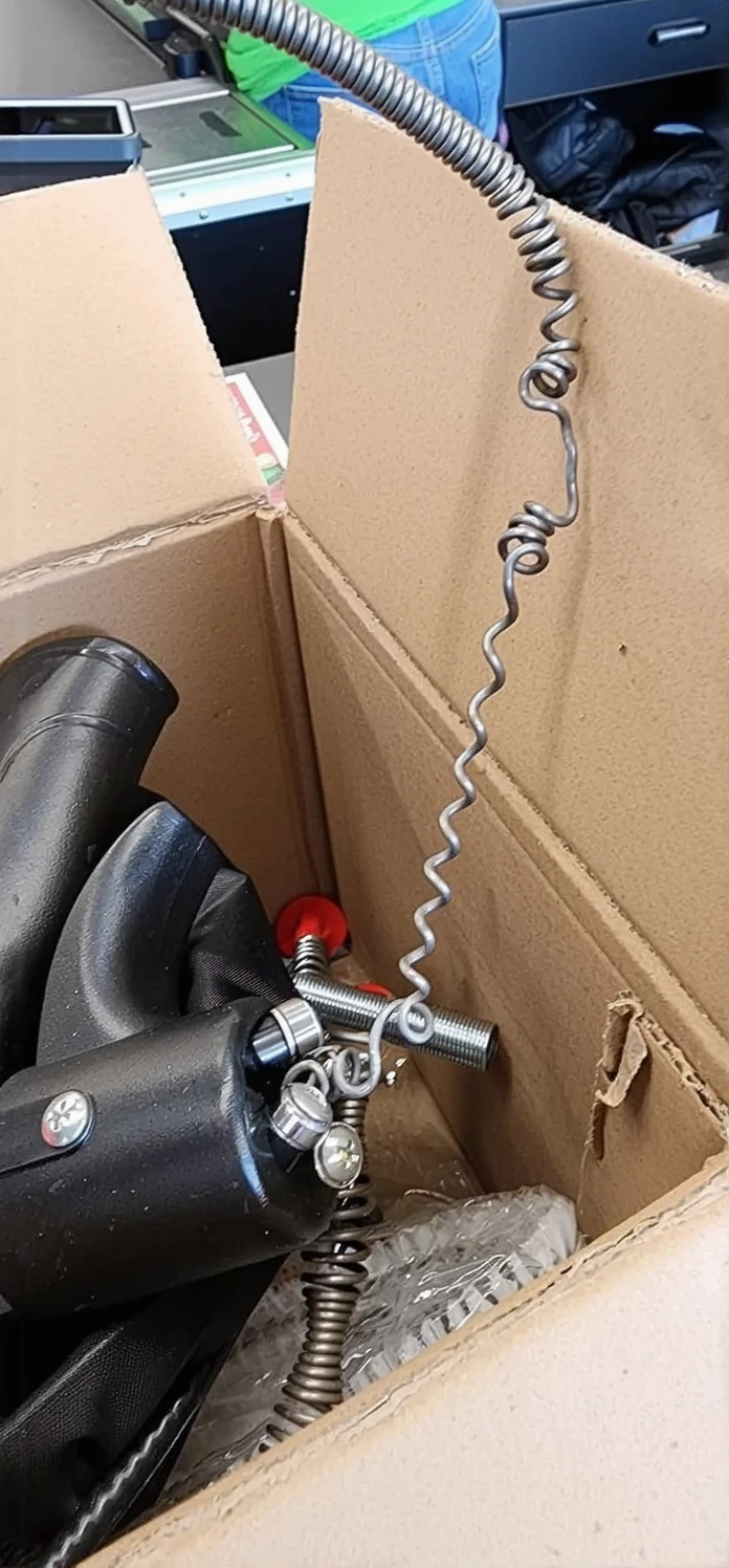 Customer review photo for Septic Backup vs Clogged Line: How to Tell Them Apart