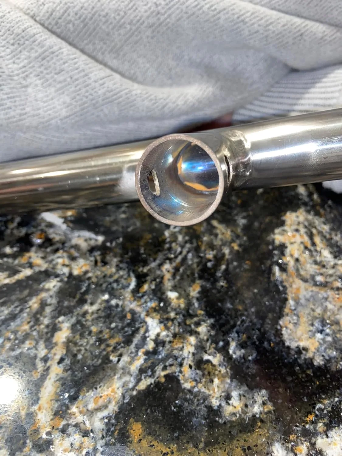 Customer photo of [specific item/setup related to perc testing equipment]