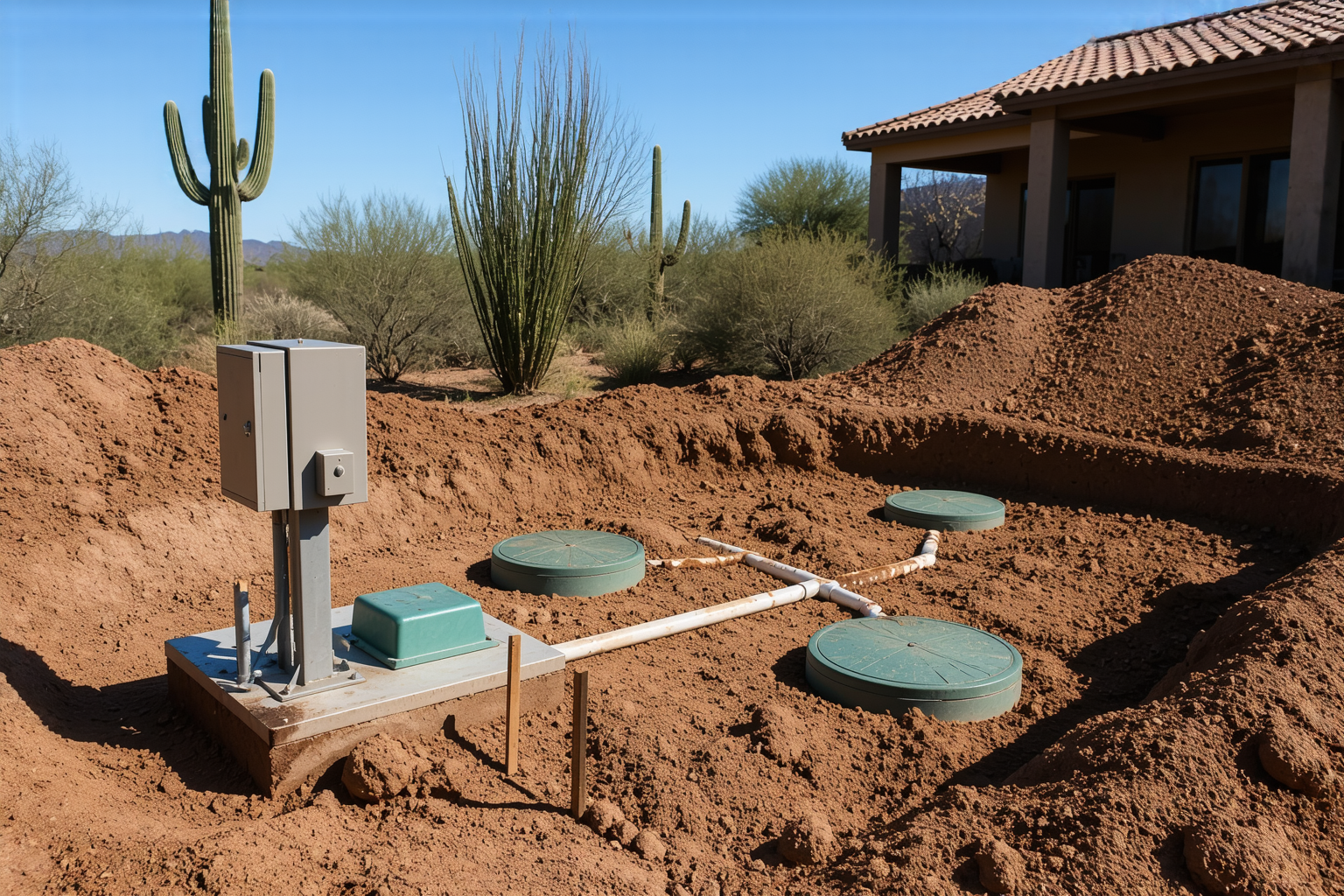 ATU Installation in Mesa and Gilbert, AZ: Caliche Soil, Permits, and What It Costs