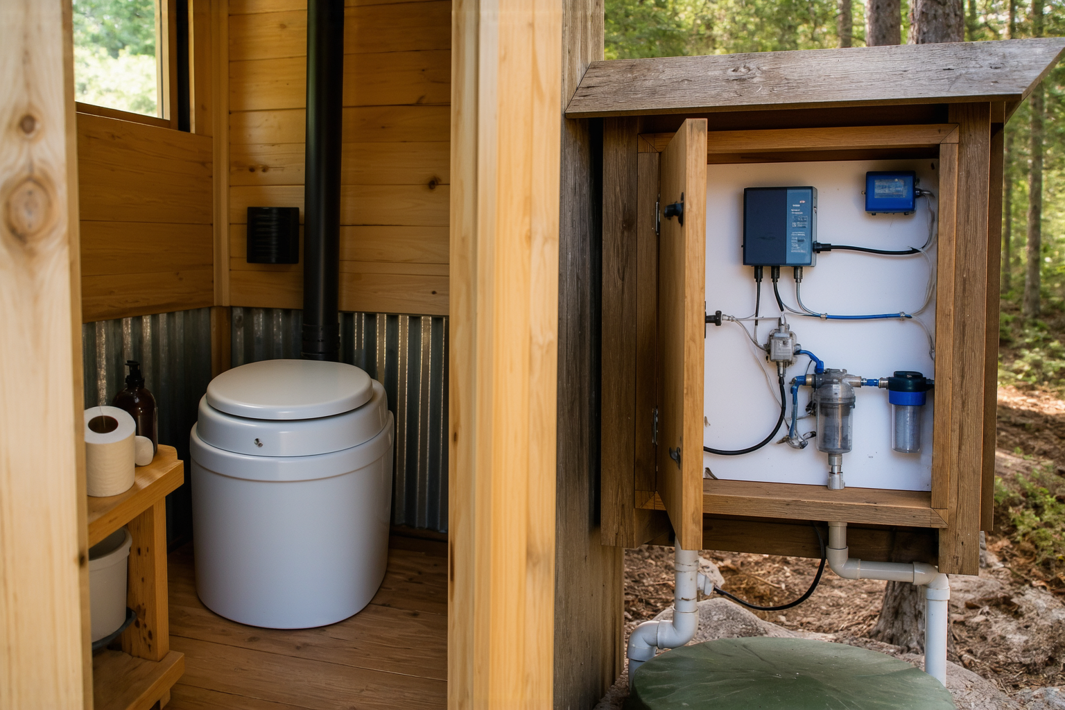Composting Septic System vs Composting Toilet: What's the Difference?